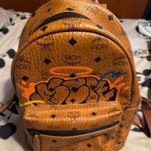 MCM X SAMBYPEN STARK BACKPACK GRAFFITI EDITION